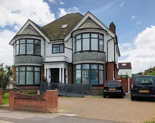 Burnham House - outside view of care home