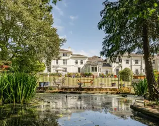 Woodbridge Lodge Residential Home - outside view of care home