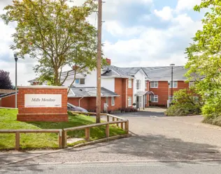 Mills Meadow - outside view of care home