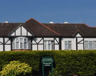 Devonshire Dementia Care Home - outside view of care home