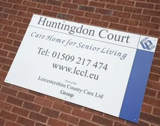 Huntingdon Court - outside view of care home