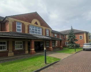 Enderby Grange - outside view of care home