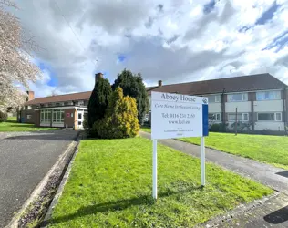 Abbey House - outside view of care home