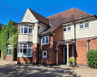 Glenfield Woodlands Care Home - outside view of care home