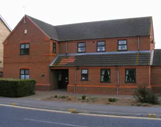 Oak Lodge - outside view of care home