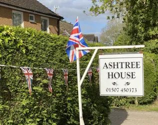 Ashtree House - outside view of care home