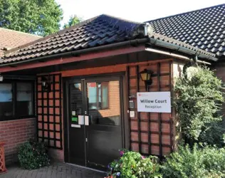 Willow Court - outside view of care home