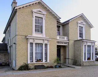 Kimbolton Lodge - outside view of care home