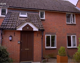 Hubbard Close - outside view of care home