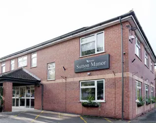 Sutton Manor - outside view of care home