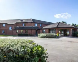 Maun View - outside view of care home