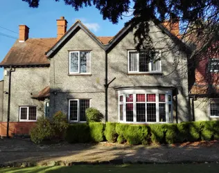 Boughton Lodge Care Home - outside view of care home