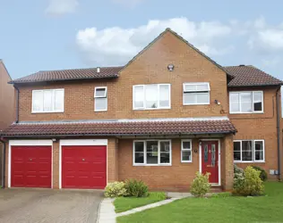 Hunsbury House - outside view of care home