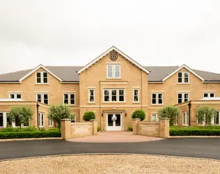 St John's House - outside view of care home