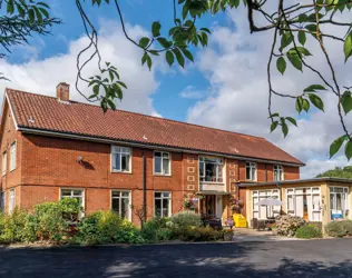 Rose Meadow - outside view of care home