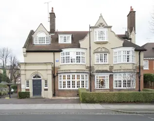 Compton Lodge - outside view of care home