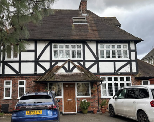 Tudor Lodge - outside view of care home