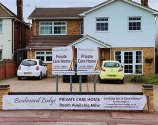 Boulevard Lodge - outside view of care home