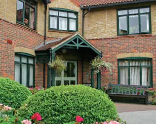 St Edith's Court - outside view of care home