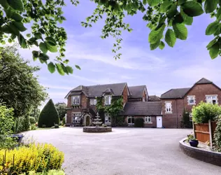 The Old Rectory - outside view of care home