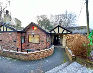 The Lodge - outside view of care home