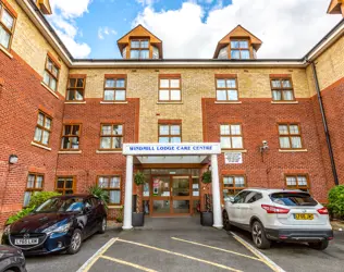 Windmill Lodge Care Home - outside view of care home