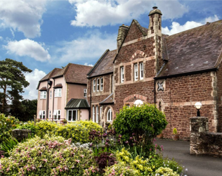 The Vicarage Nursing Home - outside view of care home