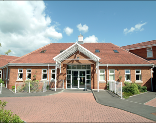 Barclay Gardens - outside view of care home