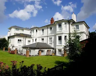 The Hollies Rest Home - outside view of care home