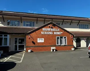 Brownhills Nursing Home - outside view of care home