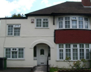 Walton House - outside view of care home