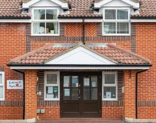 Coppice Court Care Home - outside view of care home