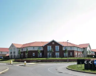 Oak Manor - outside view of care home