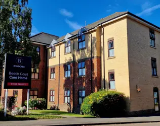 Beech Court Care Centre - outside view of care home