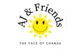 AJ and Friends - A company logo